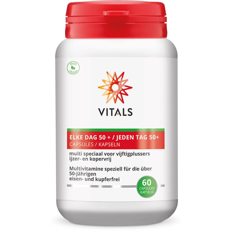 Vitals Elke Dag 50+ capsules - 60 Capsules
