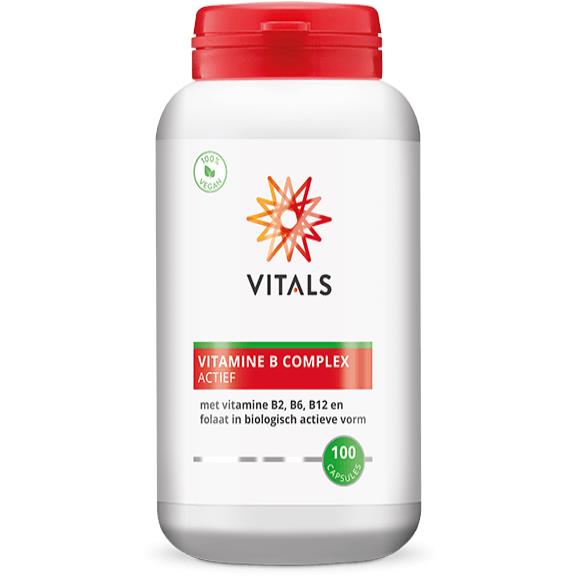 Vitals Vitamine B complex Actief - 100 Capsules