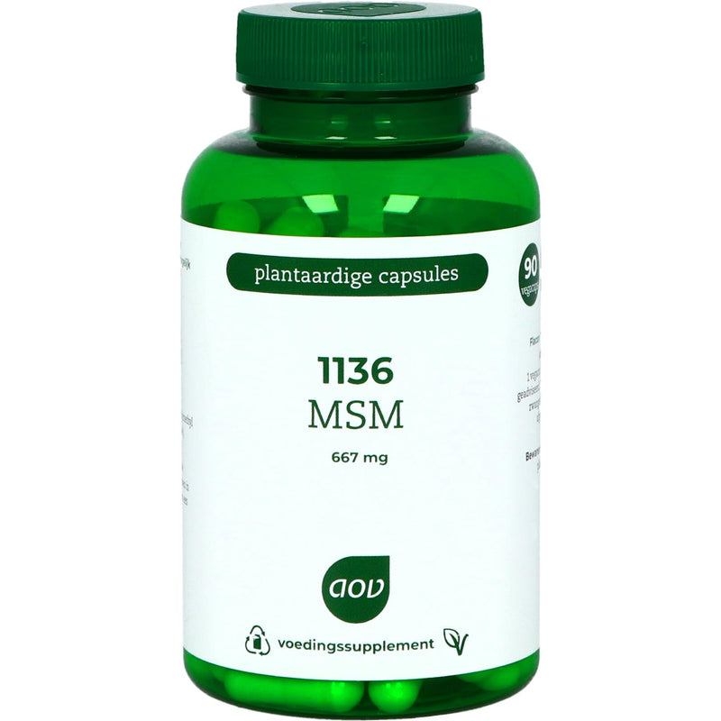 AOV 1136 MSM - 90 Vegetarische capsules