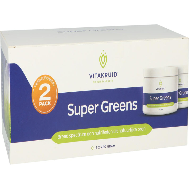 VitaKruid Super Greens 2 pack - 2 Stuks