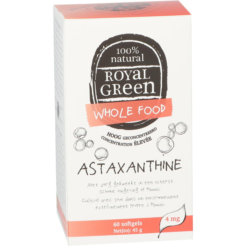 Royal Green Astaxanthine - 60 softgels
