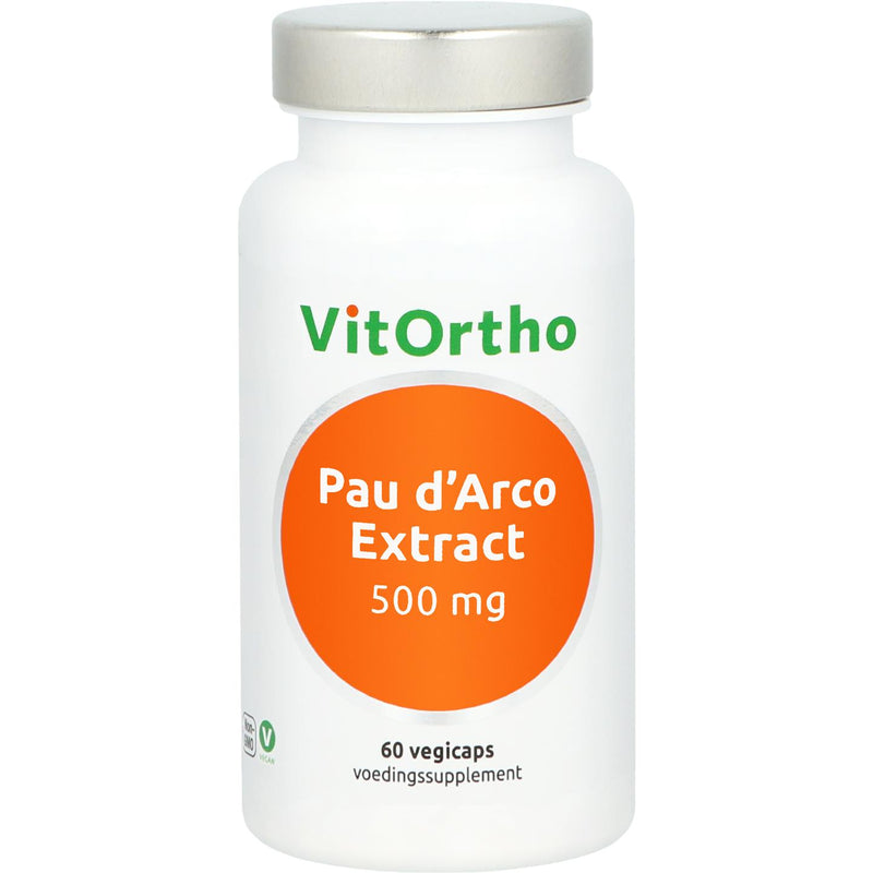 VitOrtho Pau d'Arco extract 500 mg - 60 Vegetarische capsules