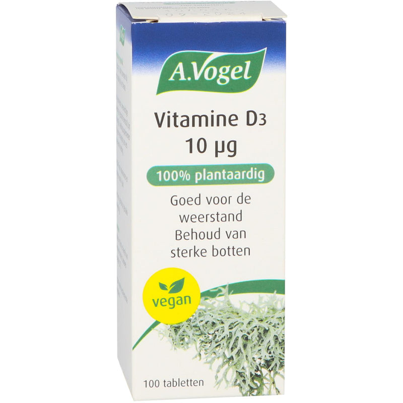 A.Vogel Vitamine D3 10 mcg - 100 Tabletten