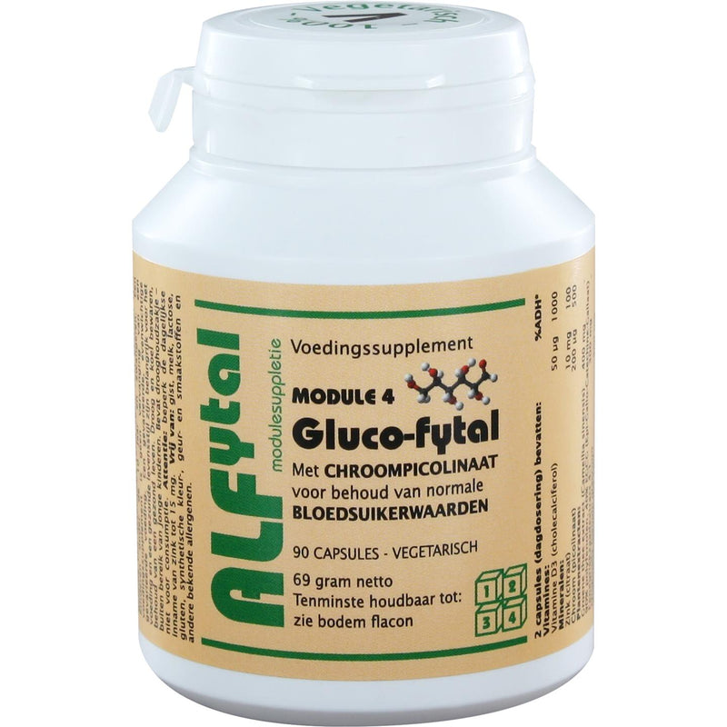 ALFytal Gluco-fytal (module 4) - 90 Vegetarische capsules