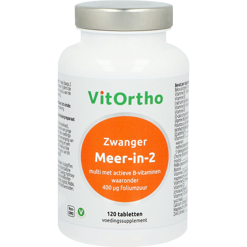 VitOrtho Meer in 2 Zwanger - 120 Tabletten