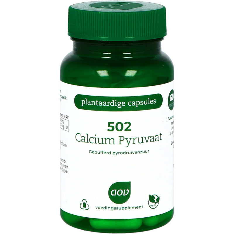 AOV 502 Calcium Pyruvaat - 60 Vegetarische capsules