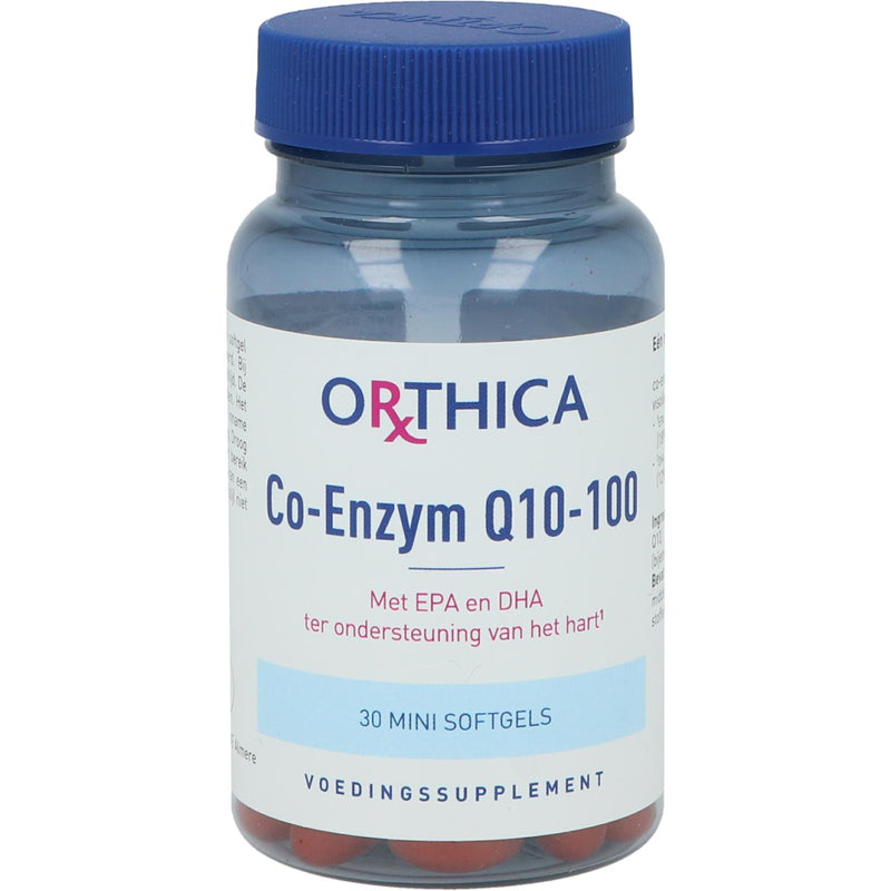 Orthica Co-enzym Q10-100 - 30 softgels