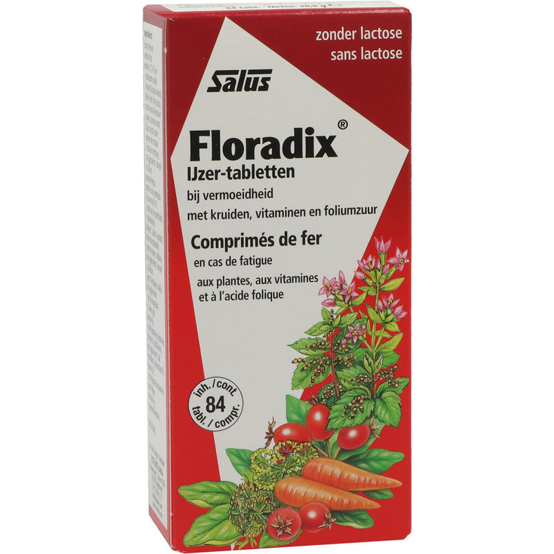 Salus Floradix IJzer-tabletten - 84 tabletten