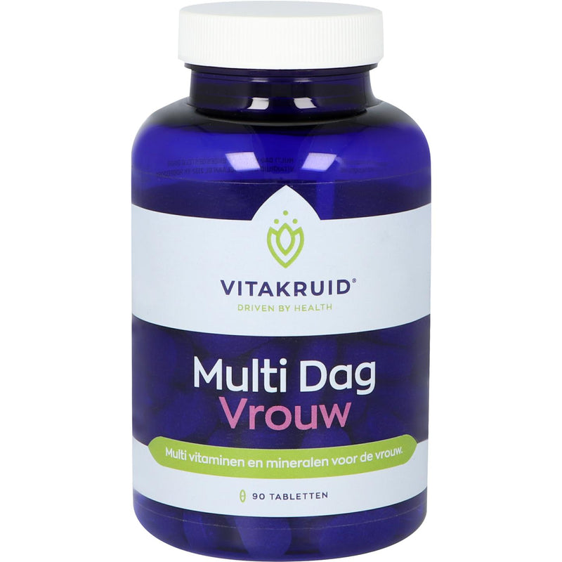 VitaKruid Multi Dag Vrouw - 90 Tabletten