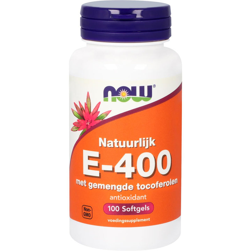 NOW E-400 gemengde tocoferolen - 100 softgels