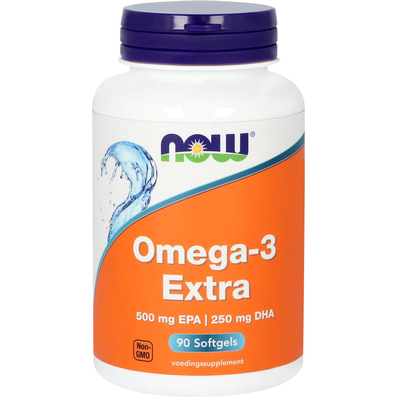 NOW Omega-3 Extra - 90 softgels