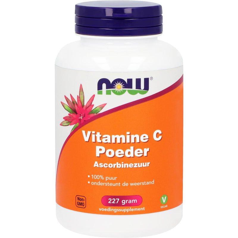 NOW Vitamine C poeder (Ascorbinezuur) - 227 gram