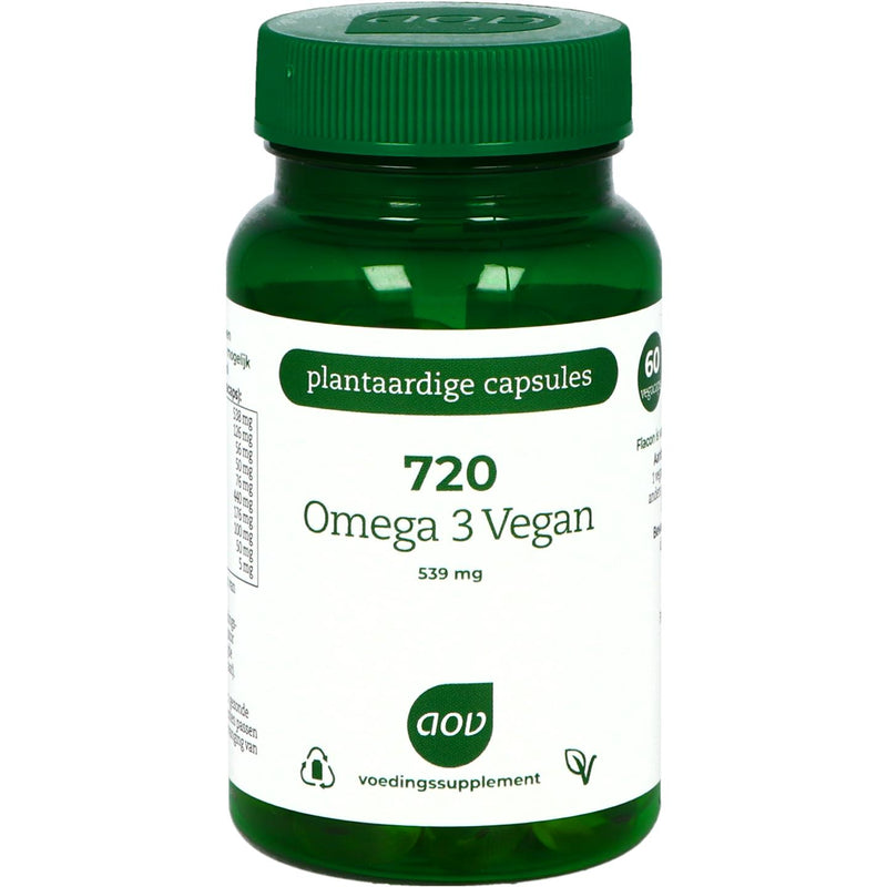 AOV 720 Omega 3 Vegan - 60 Vegetarische capsules