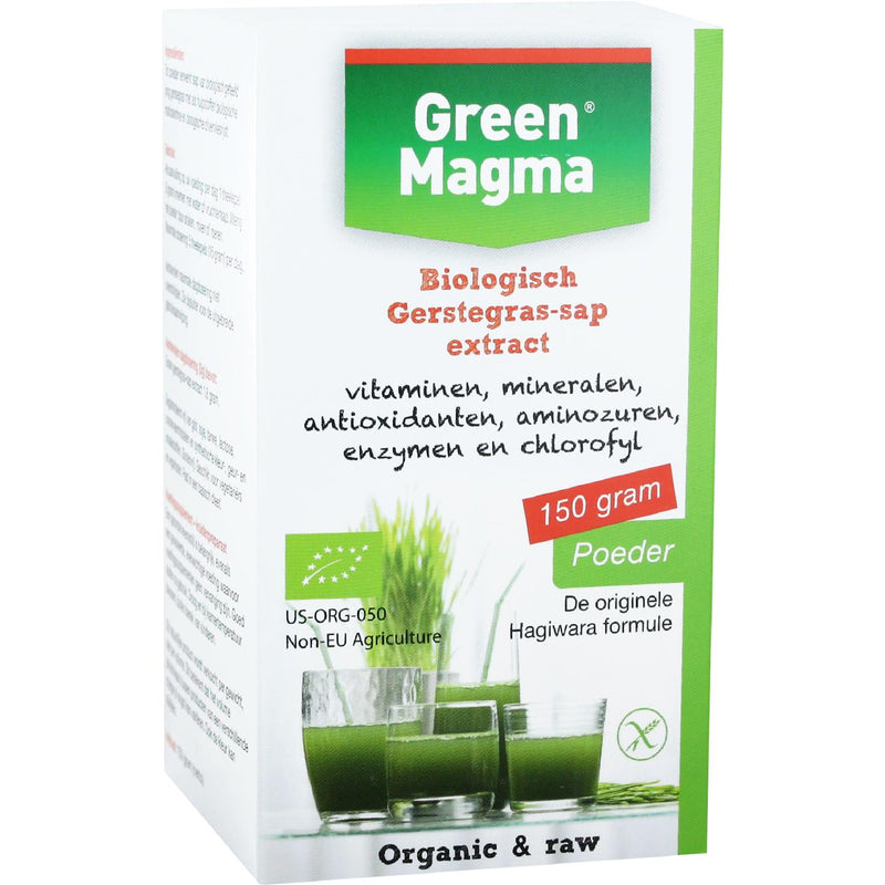 Green Magma Gerstegras-sap extract BIO - 150 Gram