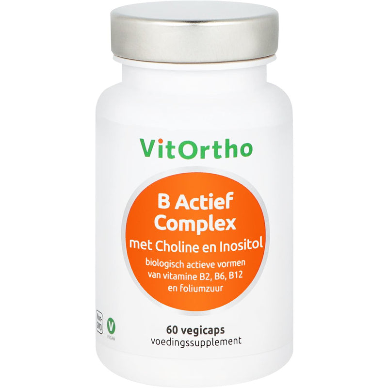VitOrtho B Actief complex met Alfa-Liponzuur - 60 Vegetarische capsules