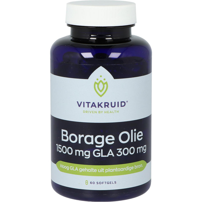 VitaKruid Borage Olie - 60 softgels
