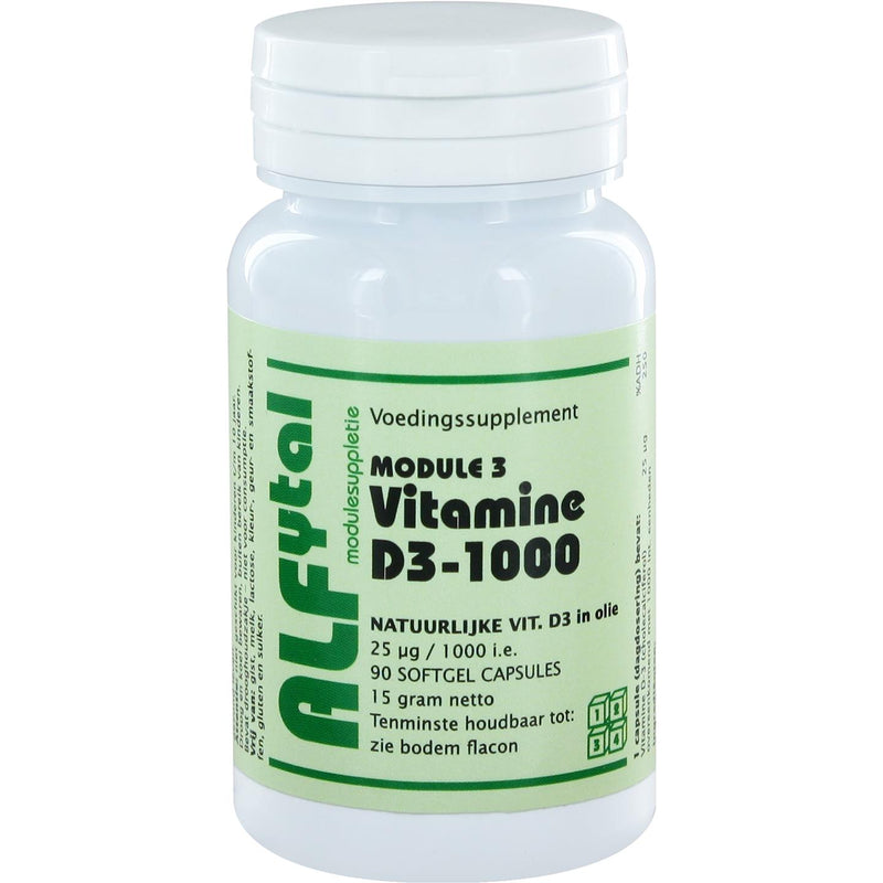 ALFytal Vitamine D3-1000 (module 3) - 90 Softgels