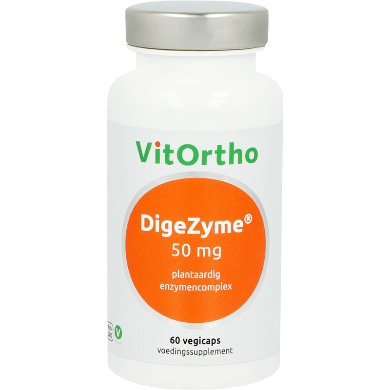 VitOrtho DigeZyme 50 mg - 60 Vegetarische capsules