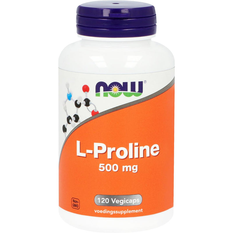 NOW  L-Proline 500 mg - 120 vcaps