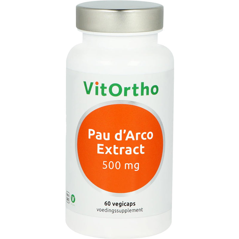 VitOrtho Pau d'Arco extract 500 mg - 60 Vegetarische capsules