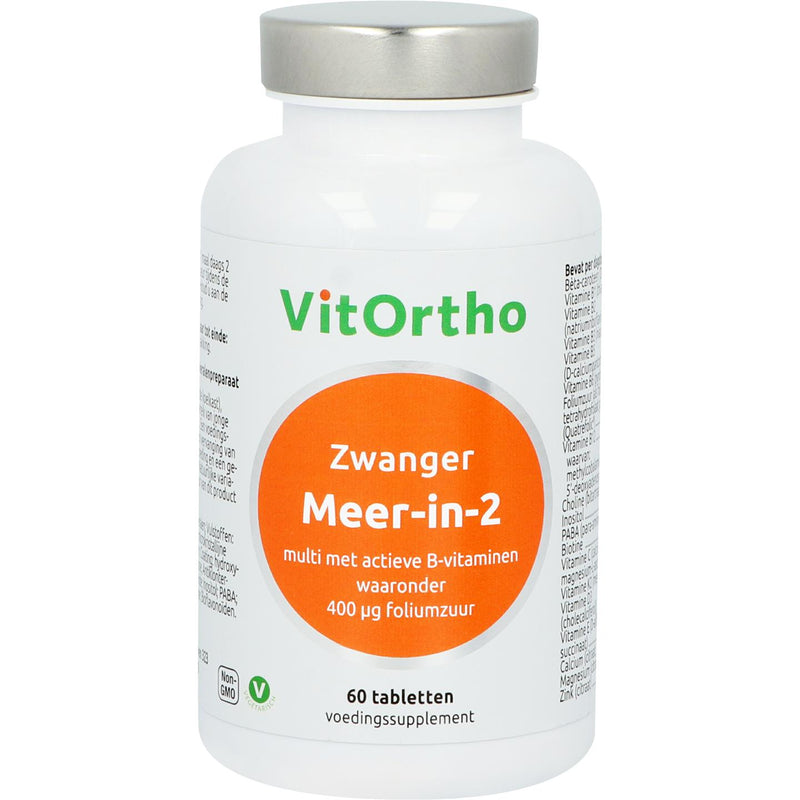 VitOrtho Meer-in-2 Zwanger - 60 Tabletten