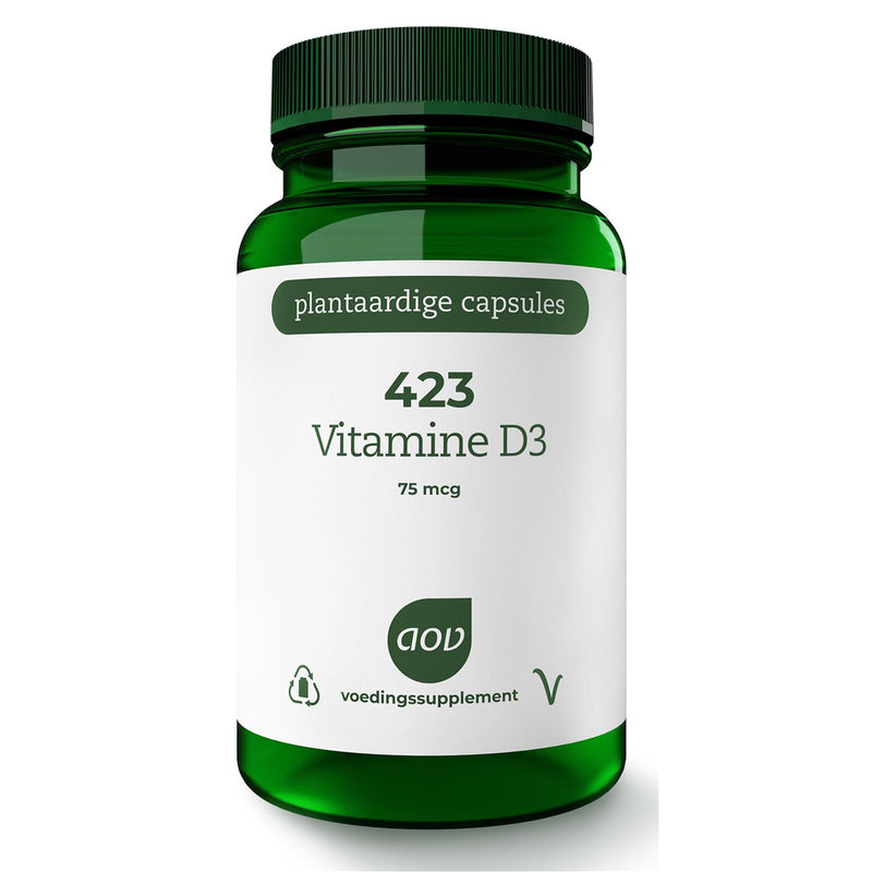 AOV 423 Vitamine D3 75 mcg - 90 Vegetarische capsules