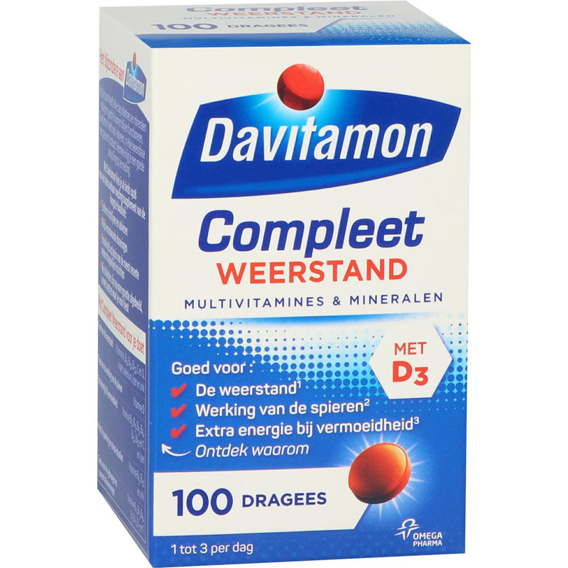 Davitamon Compleet Weerstand - 100 Dragees