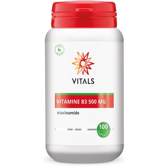Vitals Vitamine B3 (niacinamide) 500 mg - 100 Capsules