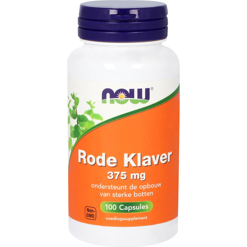 NOW  Rode Klaver 375 mg - 100 Capsules