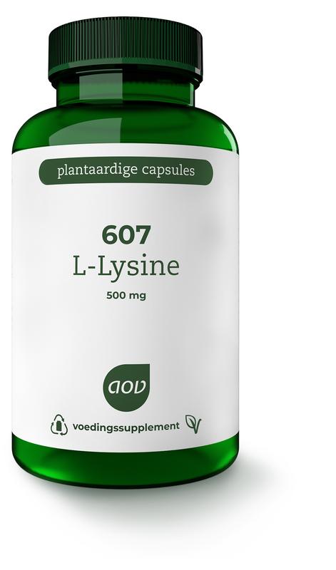 AOV 607 L-Lysine 500 mg - 90 Vegetarische capsules