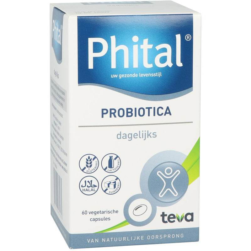 Phital Probiotica daily - 60 Capsules