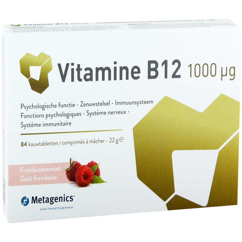 Metagenics Vitamine B12 1000 mcg - 84 kauwtabletten