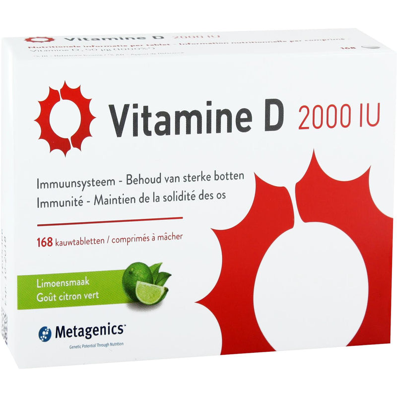 Metagenics Vitamine D 2000 IE - 168 tabletten