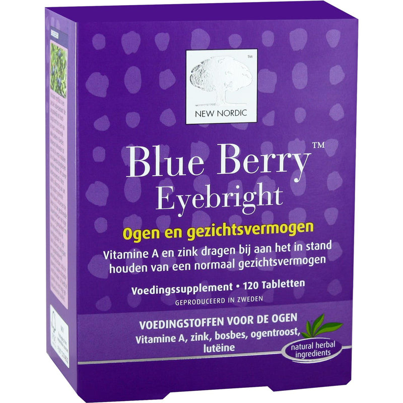 New Nordic Blue Berry Eyebright - 120 tabletten