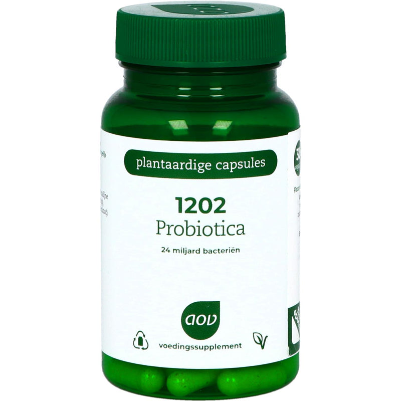AOV 1202 Probiotica 24 miljard bacteriën - 30 Vegetarische capsules