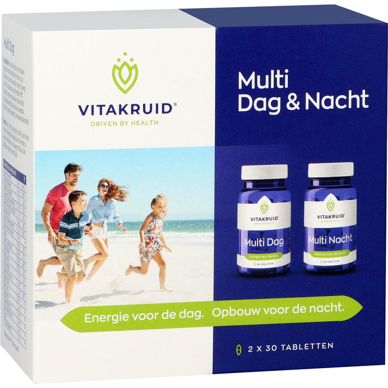 VitaKruid Multi Dag & Nacht - 60 Tabletten