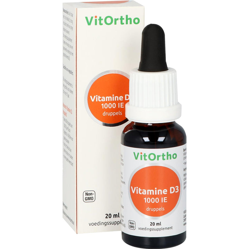VitOrtho Vitamine D3 1000 IE - 20 Milliliter
