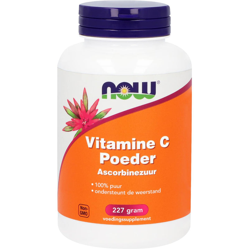 NOW  Vitamine C poeder (Ascorbinezuur) - 227 gram