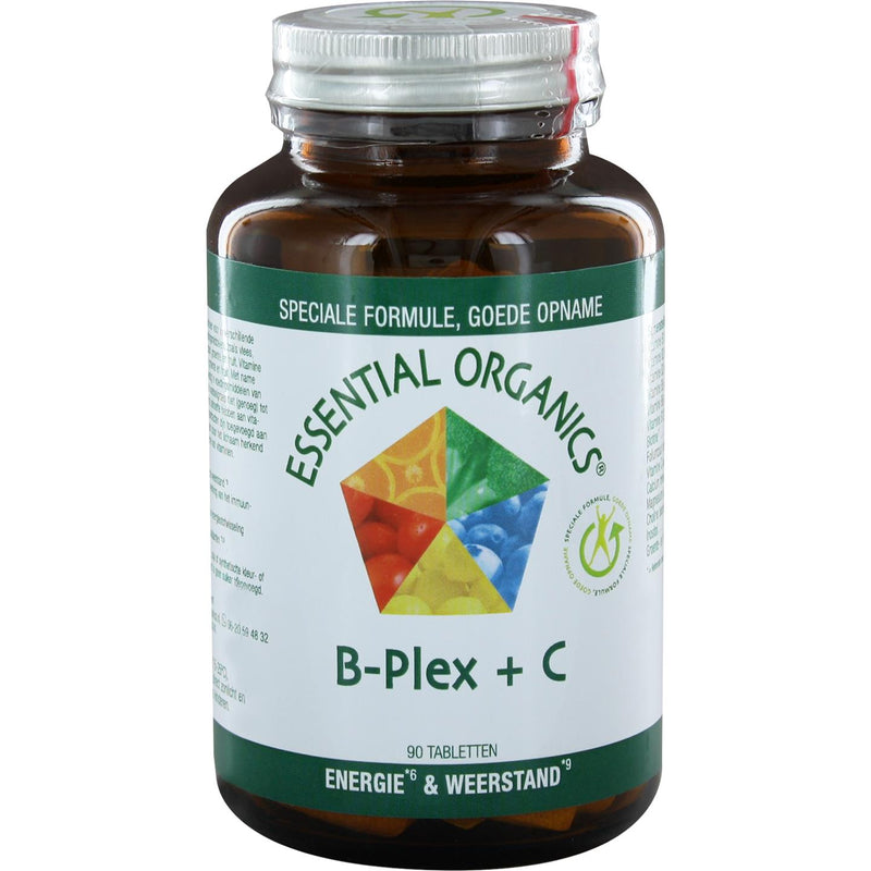 Essential Organics B-Plex + C - 90 Tabletten