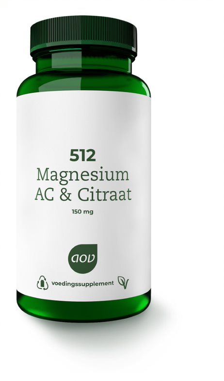 AOV 512 Magnesium AC & Citraat - 60 Tabletten