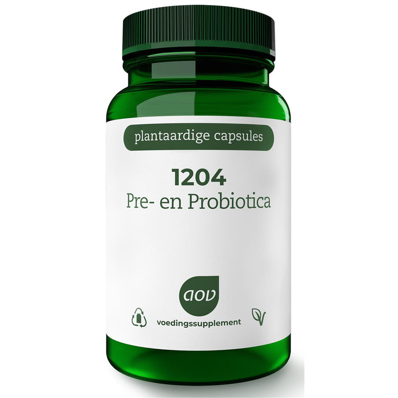 AOV 1204 Pre- en Probiotica - 30 Vegetarische capsules