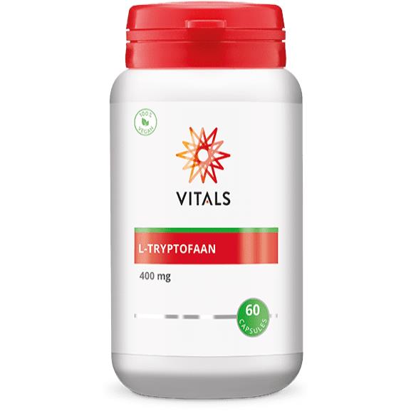 Vitals L-Tryptofaan 400 mg - 60 Capsules