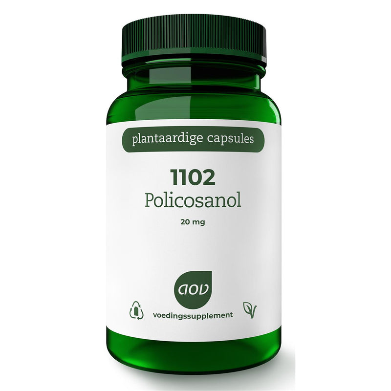 AOV 1102 Policosanol - 60 Vegetarische capsules