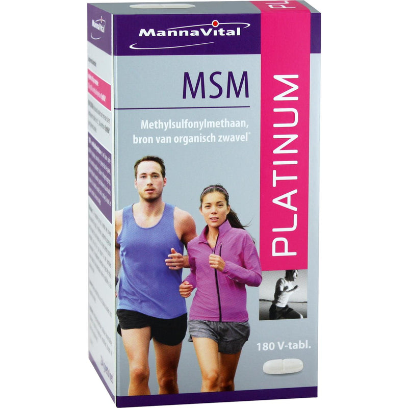 MannaVital MSM Platinum - 180 tabletten