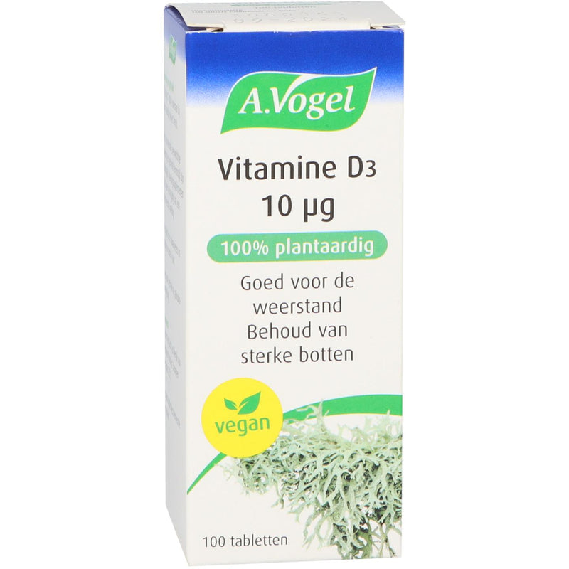 A.Vogel Vitamine D3 10 mcg - 100 Tabletten