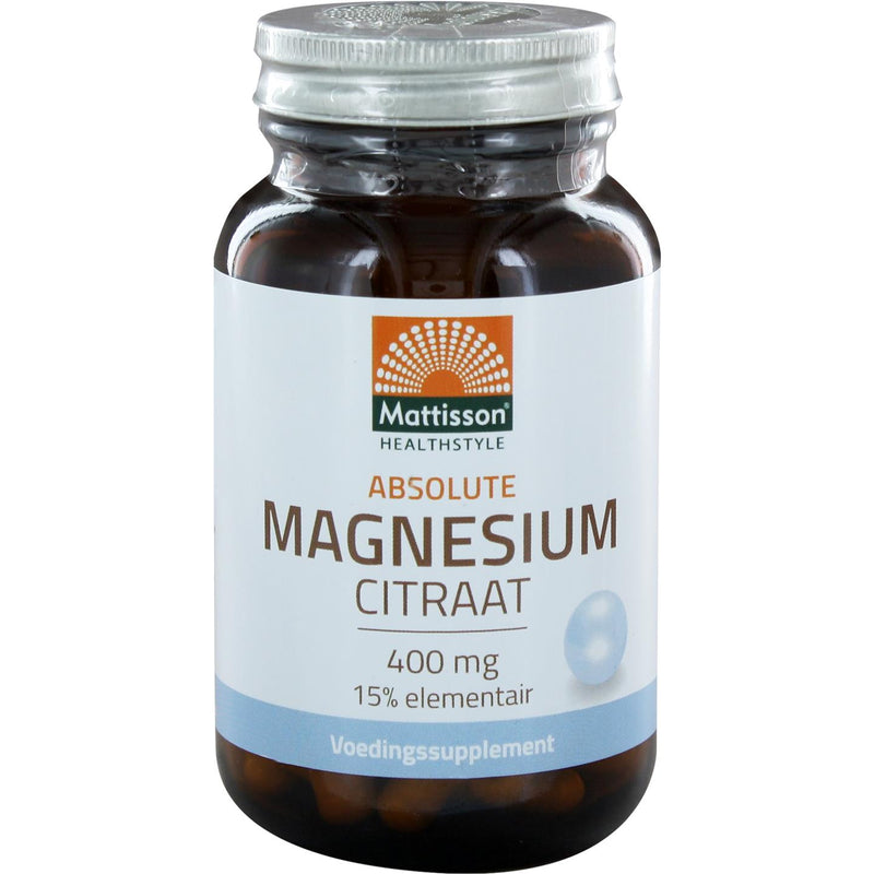 Mattisson Magnesium Citraat - 60 vcaps