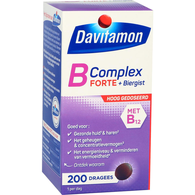 Davitamon B complex Forte - 200 Dragees