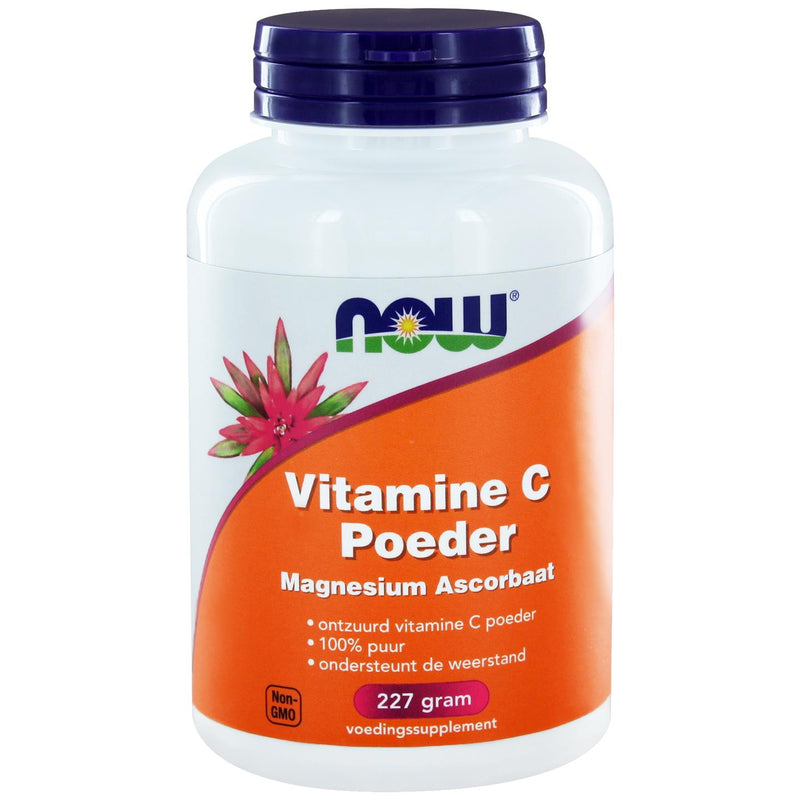 NOW  Vitamine C poeder (Magnesium Ascorbaat) - 227 gram