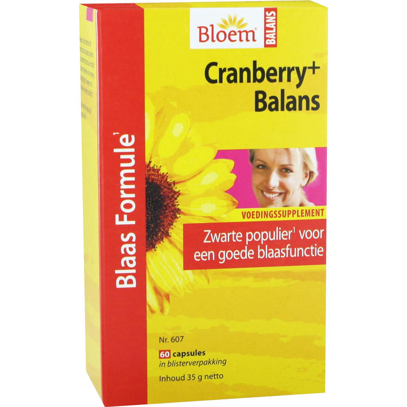 Bloem Cranberry+ Balans - 60 capsules