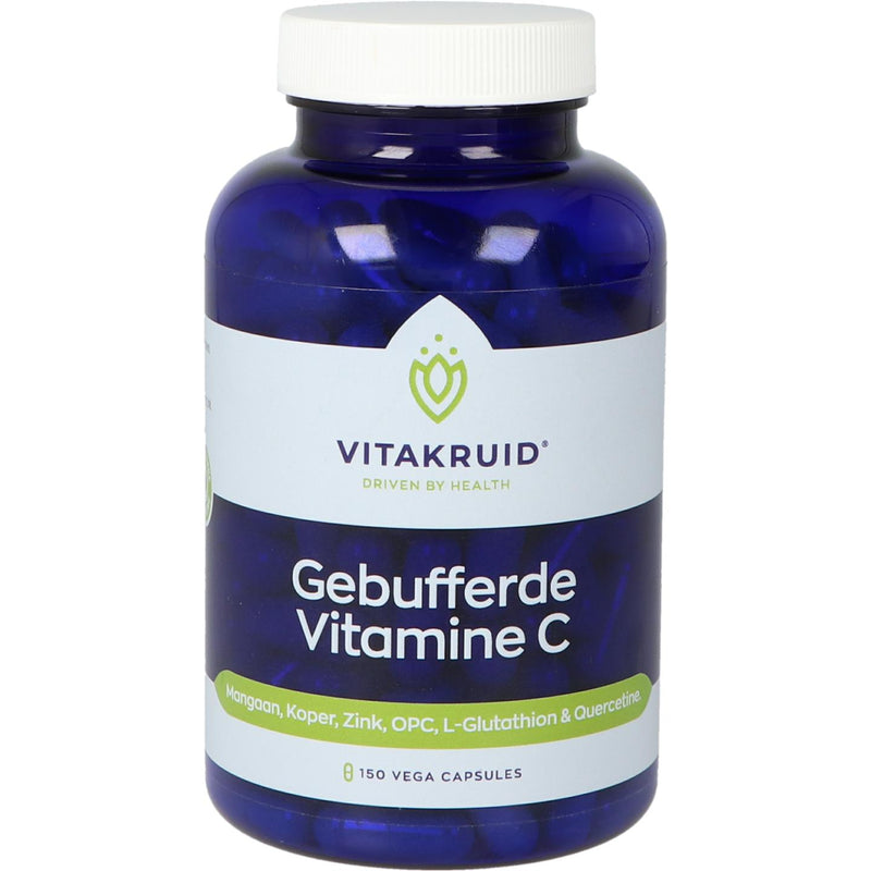 VitaKruid Gebufferde Vitamine C - 150 Vegetarische capsules